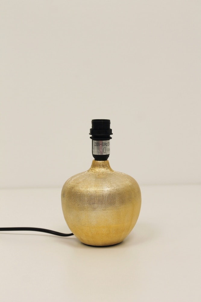 Tafellamp GOLDIE S | Goud + zwarte kap