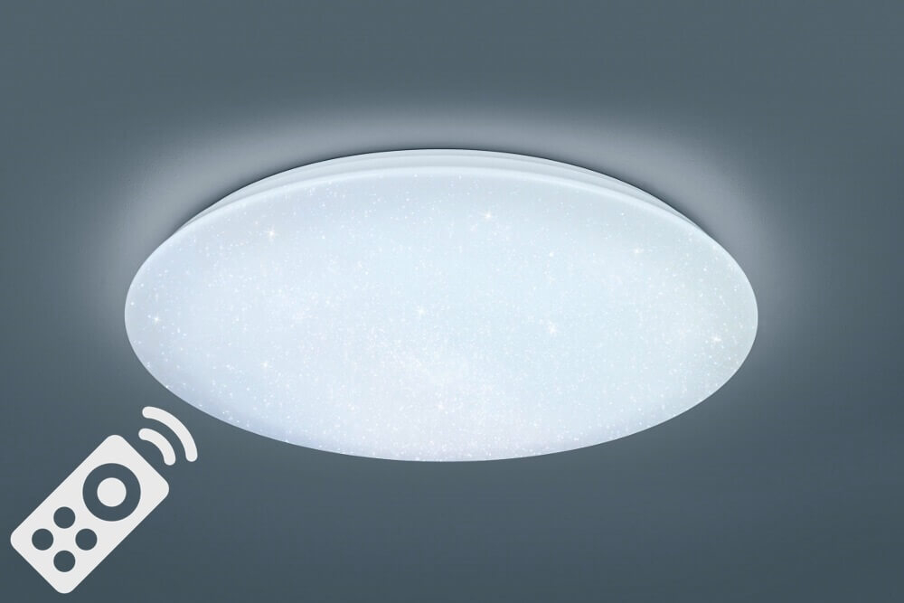 Plafondlamp STERN met nachtlampfunctie | Groot Ø 79 cm