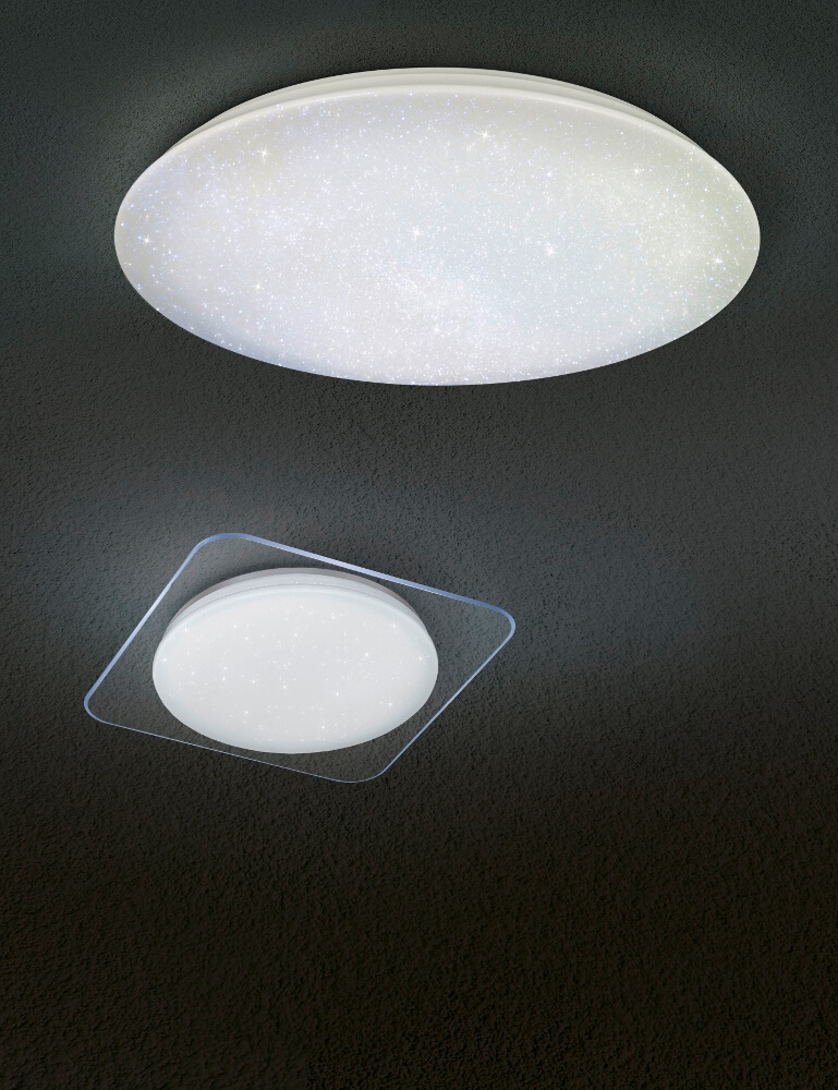 Plafondlamp STERN met nachtlampfunctie | Groot Ø 79 cm