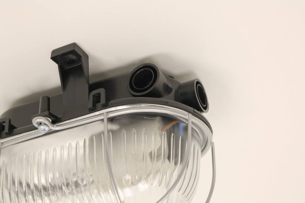 Buitenlamp BULLY XL voor wand of plafond | Zwart