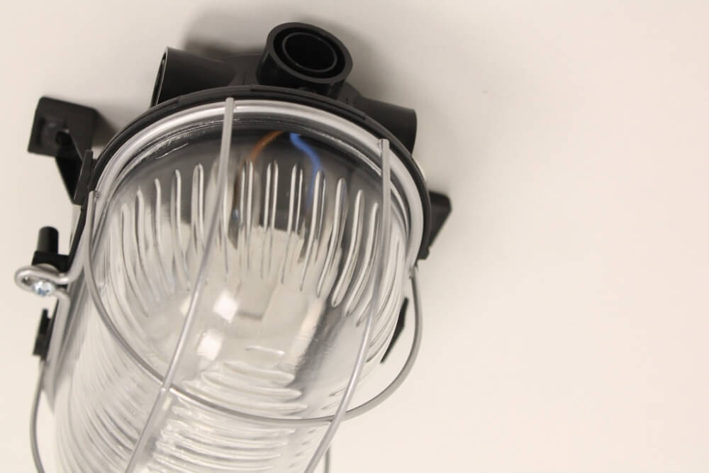 Buitenlamp BULLY XL voor wand of plafond | Zwart