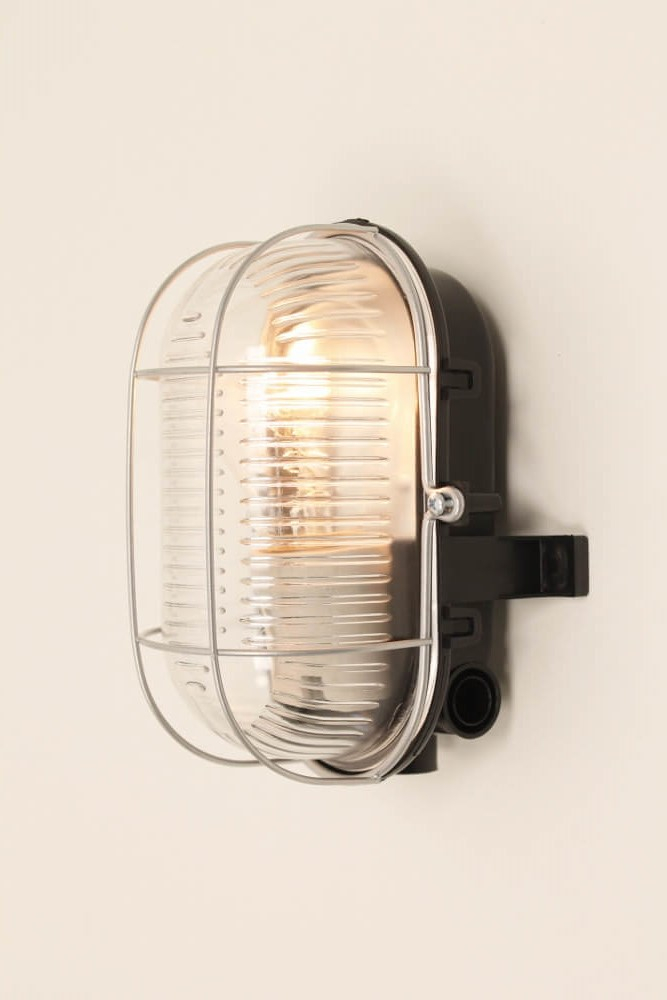 Buitenlamp BULLY XL voor wand of plafond | Zwart