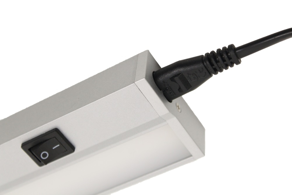 Keuken- onderbouwarmatuur SMOOTH met dimmer | Zilvergrijs 58 cm