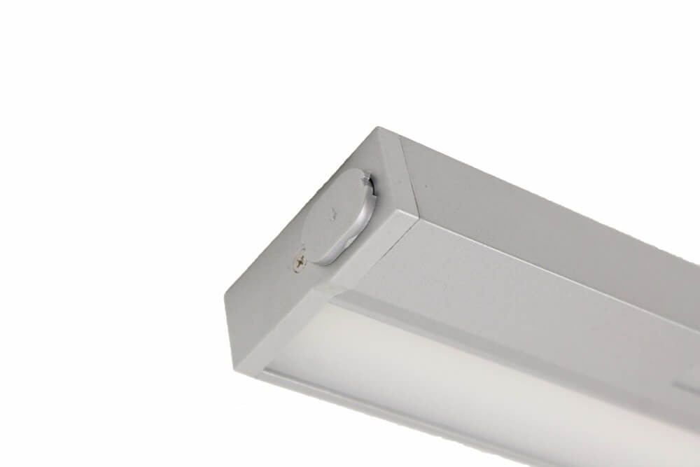 Keuken- onderbouwarmatuur SMOOTH met dimmer | Zilvergrijs 88 cm