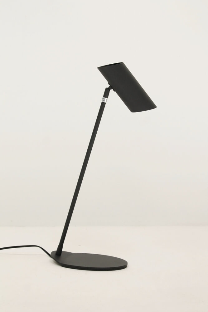 Leuk vormgegeven leeslamp / bureaulamp MITCH | Zwart
