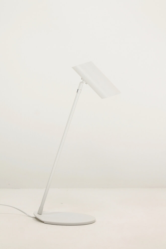 Leuk vormgegeven leeslamp / bureaulamp MITCH | Wit