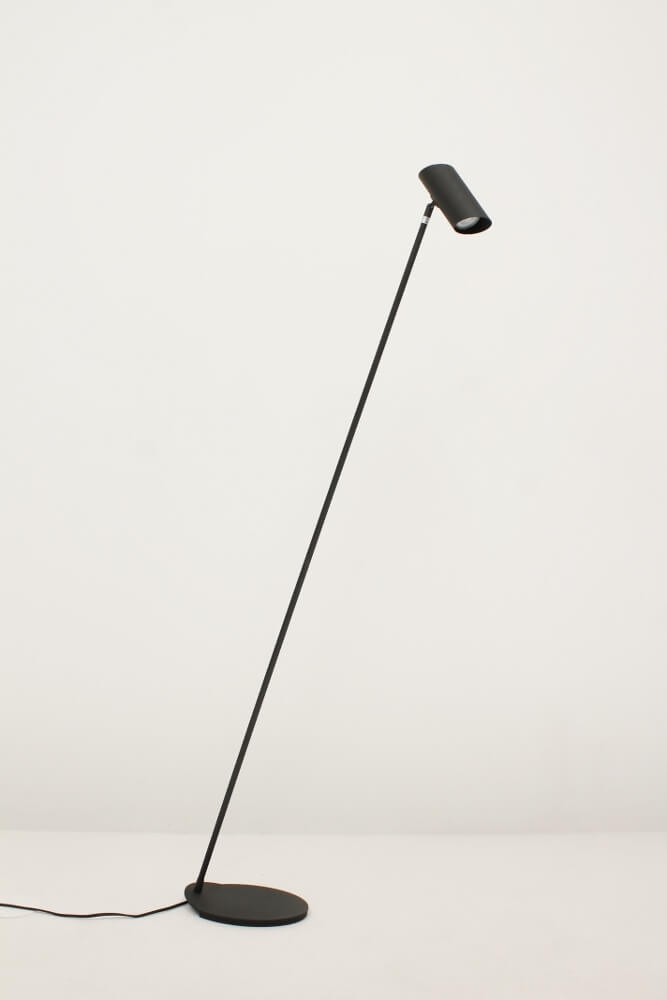 Leuk vormgegeven leeslamp MITCH | Zwart