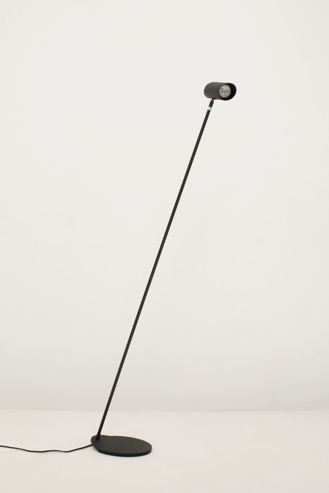 Leuk vormgegeven leeslamp MITCH | Zwart