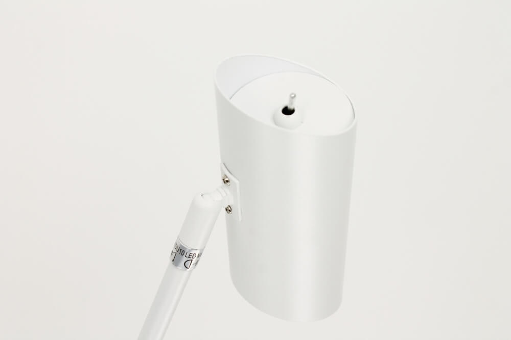 Leuk vormgegeven leeslamp MITCH | Wit