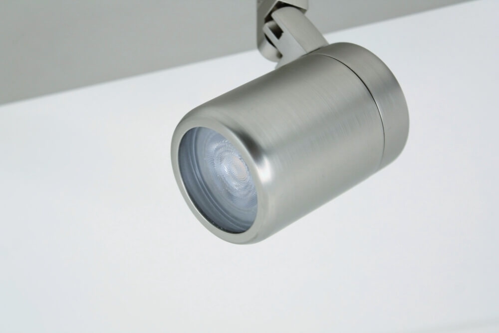 Kantelbare 3-lichts opbouwspot balk DOCCIA IP44 | Staal