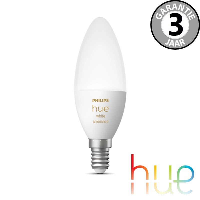 Philips Hue White Ambiance E14 losse kaarslamp