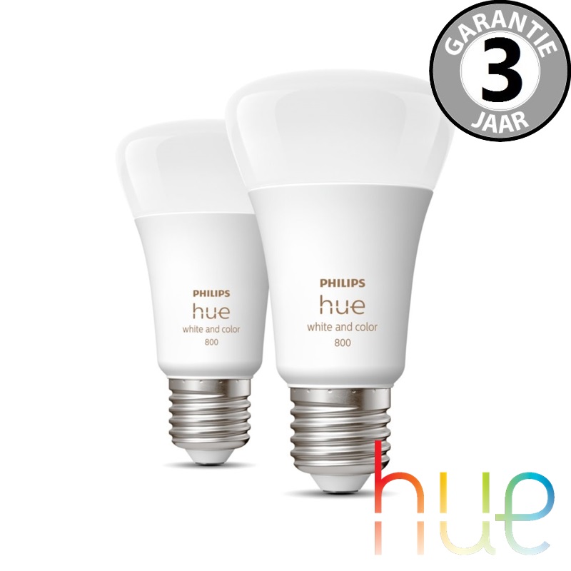 Philips Hue White Ambiance en Color E27 Duopack