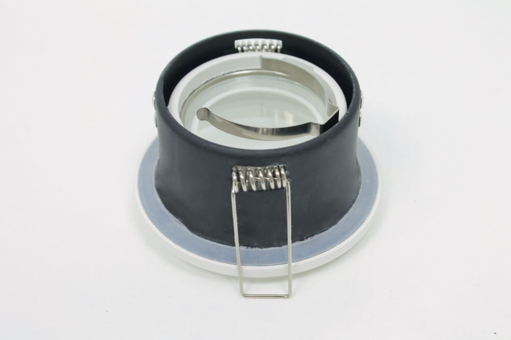 Ronde witte inbouwspot TRIMLESS | IP65 8,5 cm