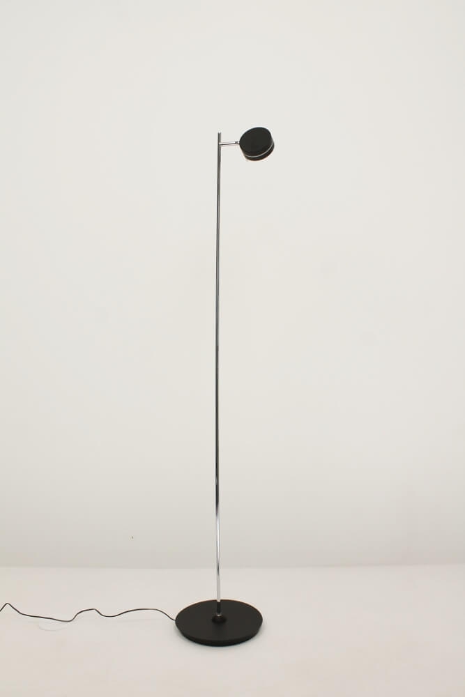 Flexibele LED leeslamp RINGO II met pulsdimmer | Zwart
