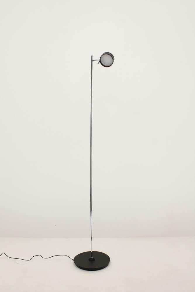 Flexibele LED leeslamp RINGO II met pulsdimmer | Zwart