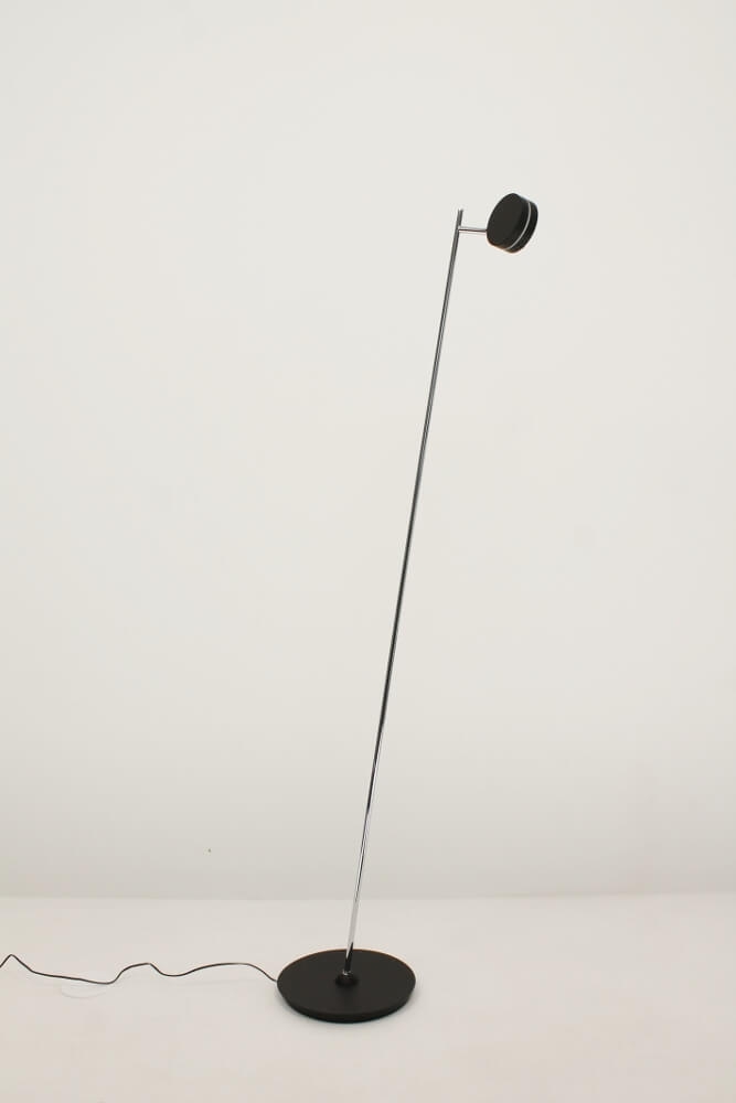 Flexibele LED leeslamp RINGO II met pulsdimmer | Zwart