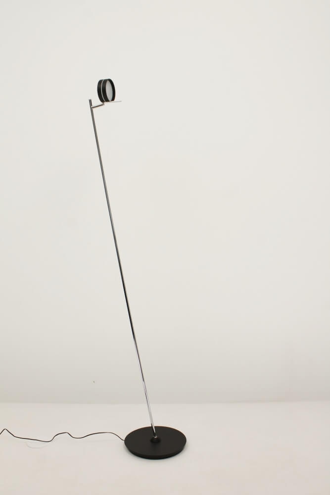Flexibele LED leeslamp RINGO II met pulsdimmer | Zwart