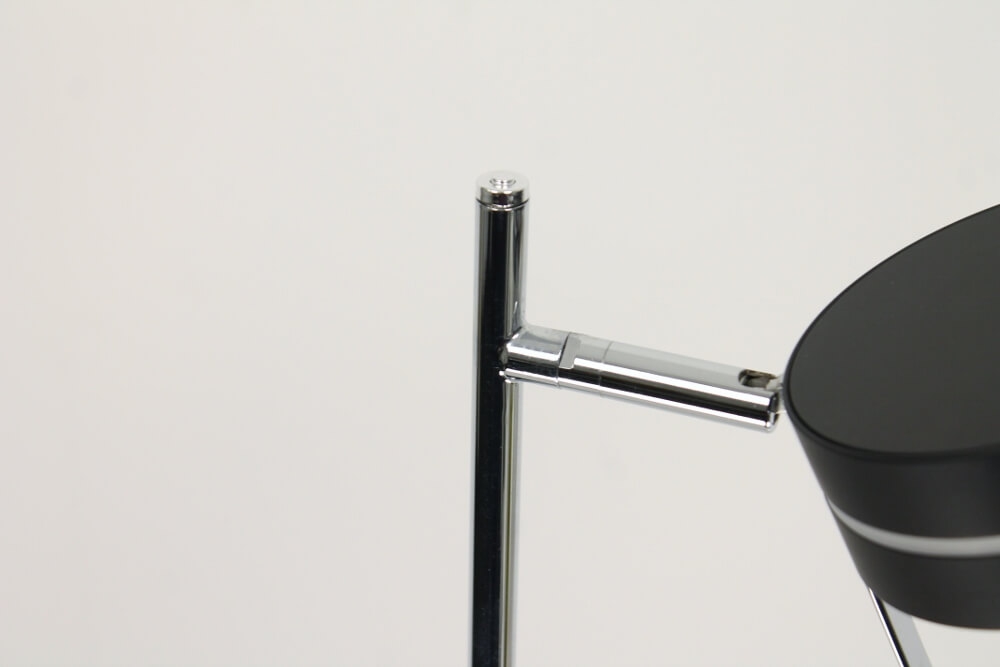Flexibele LED leeslamp RINGO II met pulsdimmer | Zwart