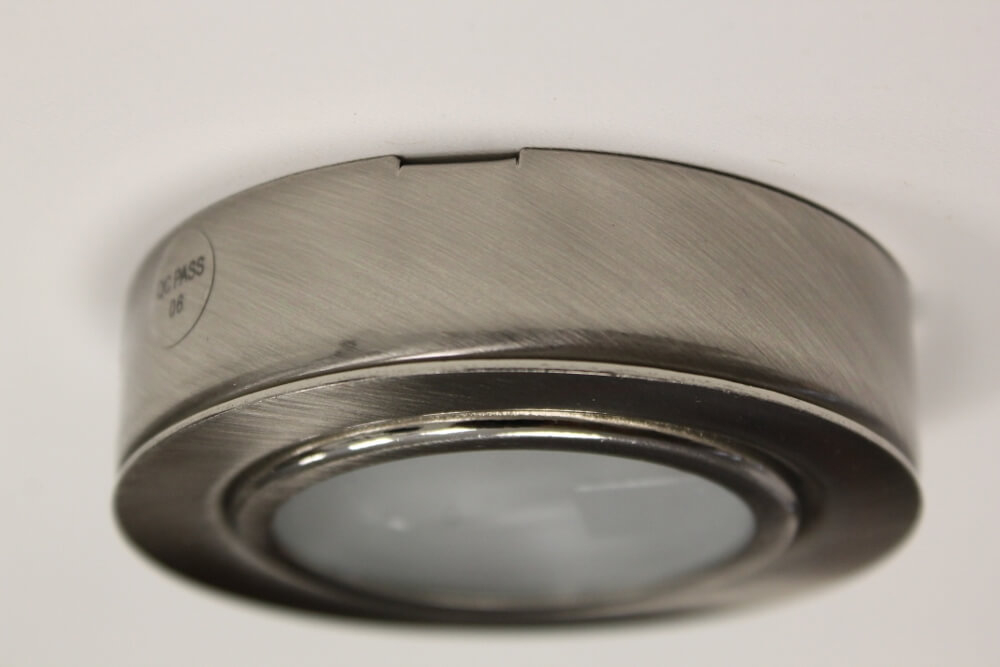 Meubelspot / Keuken- onderbouwspot | opbouw staal Ø 7,2 cm