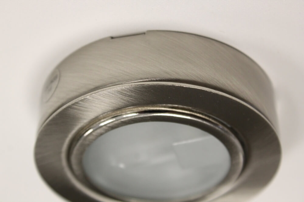 Meubelspot / Keuken- onderbouwspot | opbouw staal Ø 7,2 cm