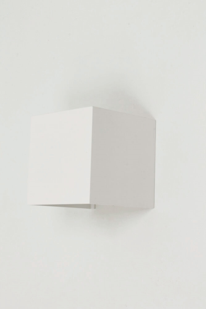 Vierkante LED buitenlamp / wandlamp ARRIGO dimbaar | Wit
