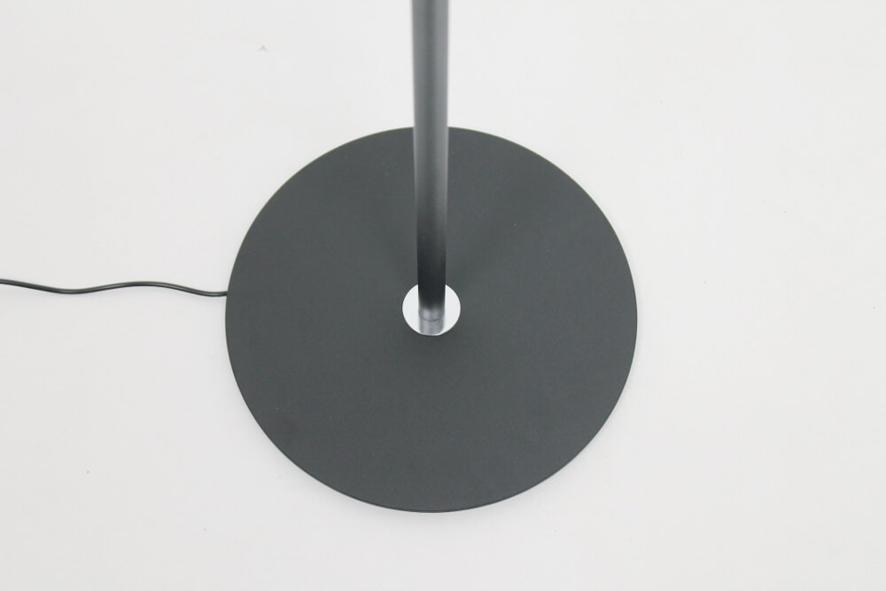 Strakke dubbele leeslamp OVALA met dimmer | Zwart