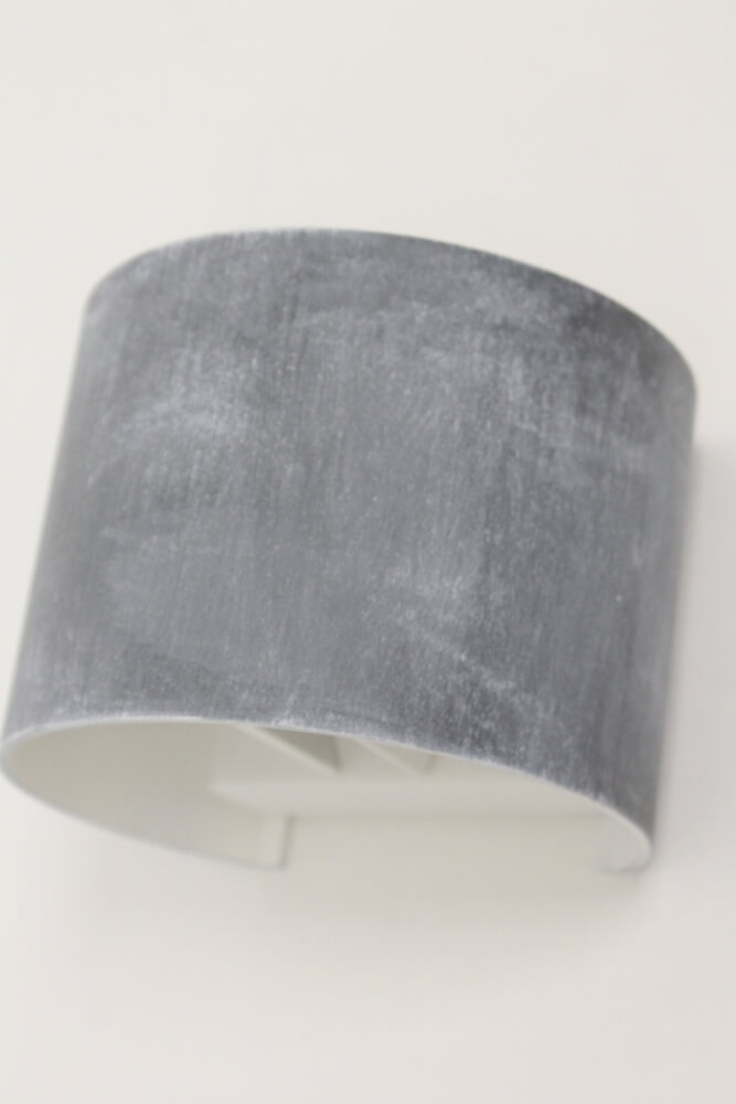 Wandlamp JUDE met verstelbare lichtbundel | Betongrijs rond