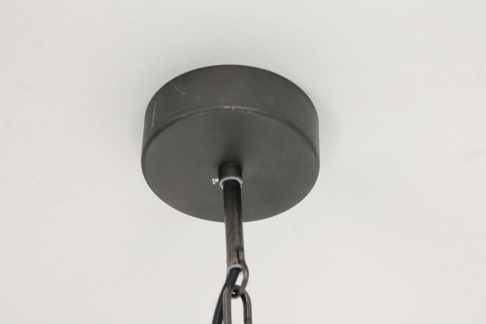 Industriële hanglamp MATRIX BIRDIE XS zwart | Ø 35 cm