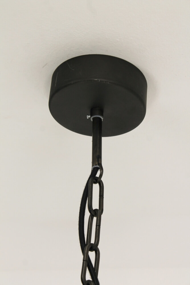 Industriële hanglamp MATRIX BIRDIE XS zwart | Ø 35 cm