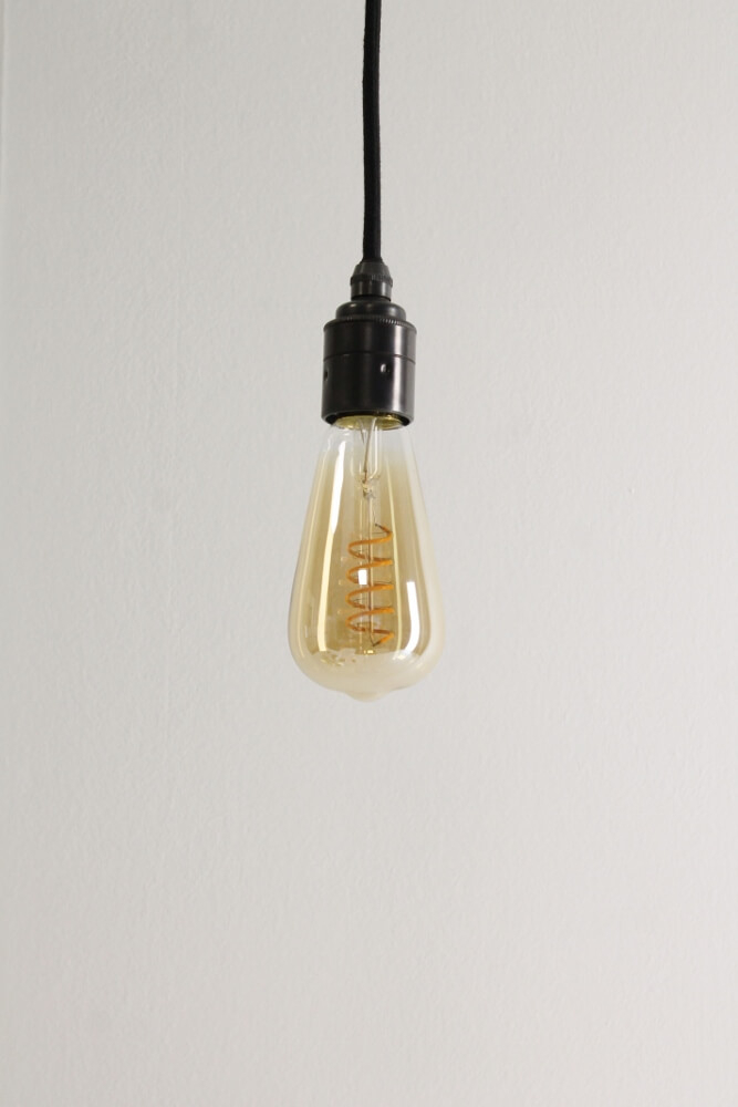 BOLD Rustika CURVE GOLD DECO 4 watt LED E27 dimbaar