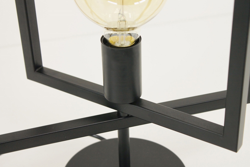 Metalen verstelbare frame tafellamp MARCO | Zwart