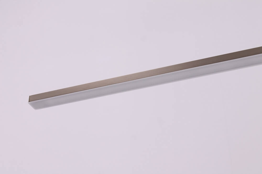 Strakke moderne design hanglamp ZALINA LED | Brons 120 cm