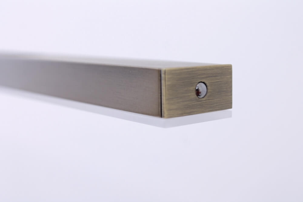 Strakke moderne design hanglamp ZALINA LED | Brons 120 cm