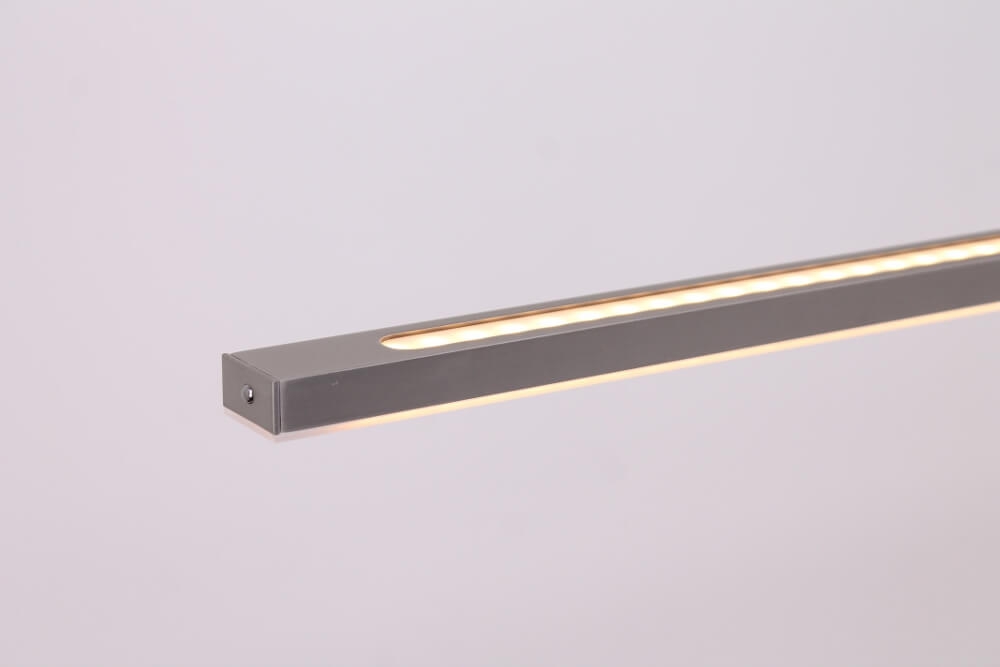 Strakke moderne design hanglamp ZALINA LED | Staal 120 cm
