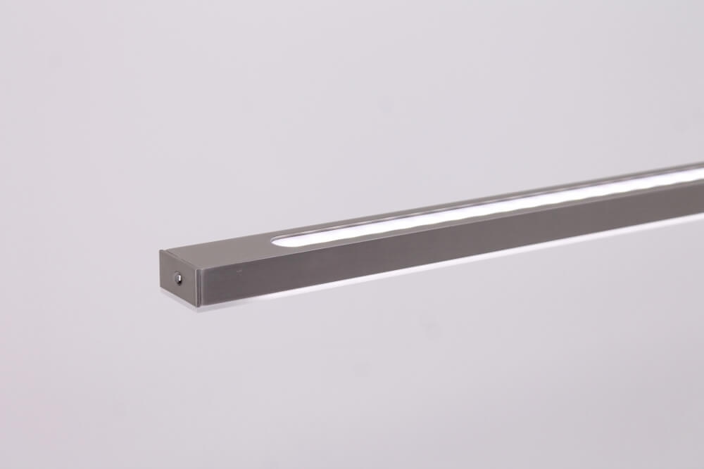Strakke moderne design hanglamp ZALINA LED | Staal 120 cm