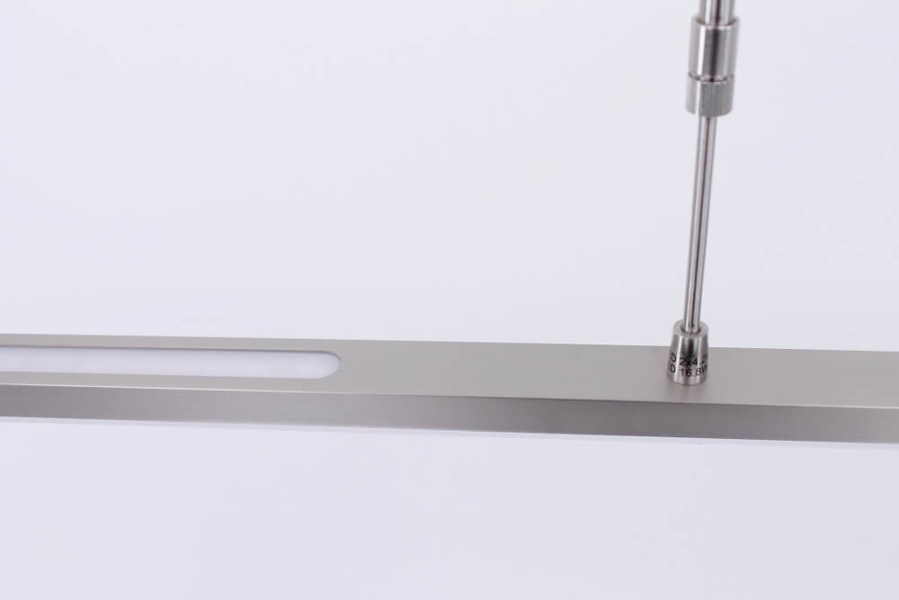 Strakke moderne design hanglamp ZALINA LED | Staal 120 cm