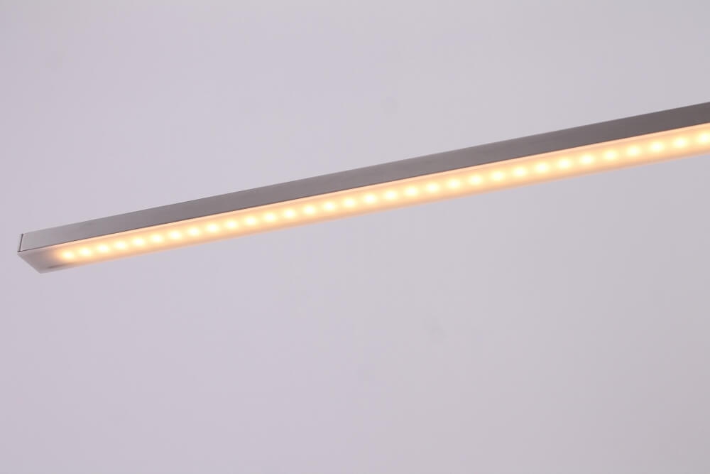 Strakke moderne design hanglamp ZALINA LED | Staal 120 cm