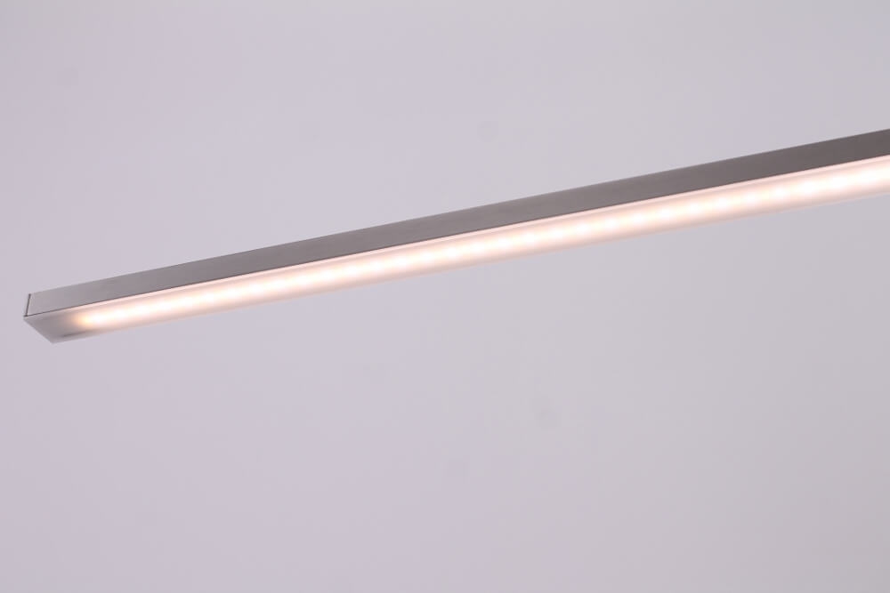 Strakke moderne design hanglamp ZALINA LED | Staal 120 cm