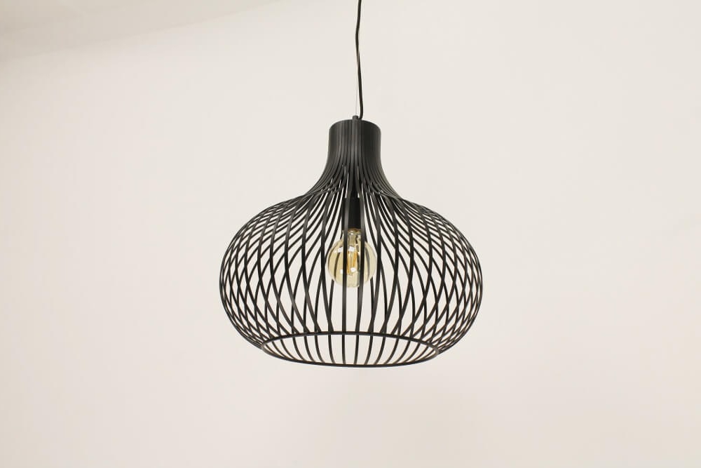 Sierlijke hanglamp GABRI S zwart | Ø 28 cm