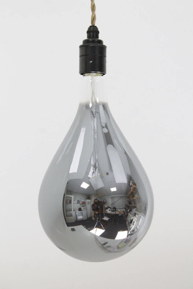 LED GIANT CURVE SMOKE DECO 4 watt E27 dimbaar | Peer 16 cm