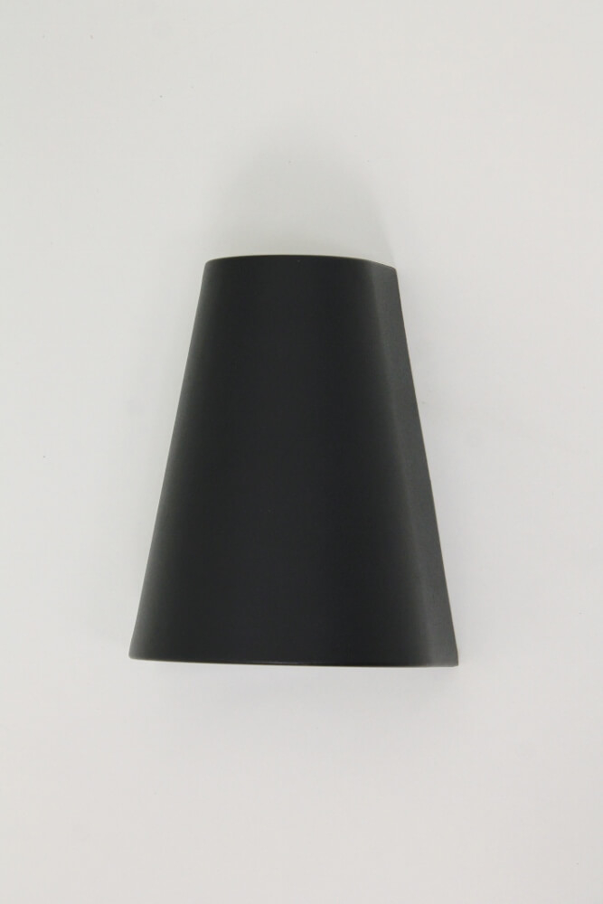 Buitenlamp / Wandlamp BOOGY 2-lichts schuin | Zwart