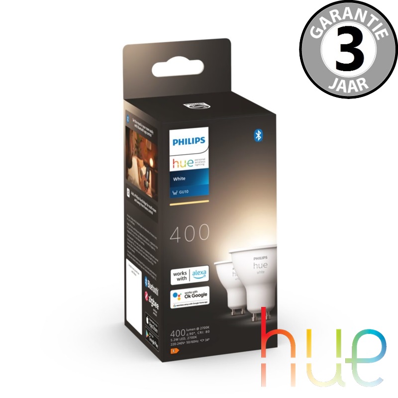 Philips Hue White GU10 Duopack