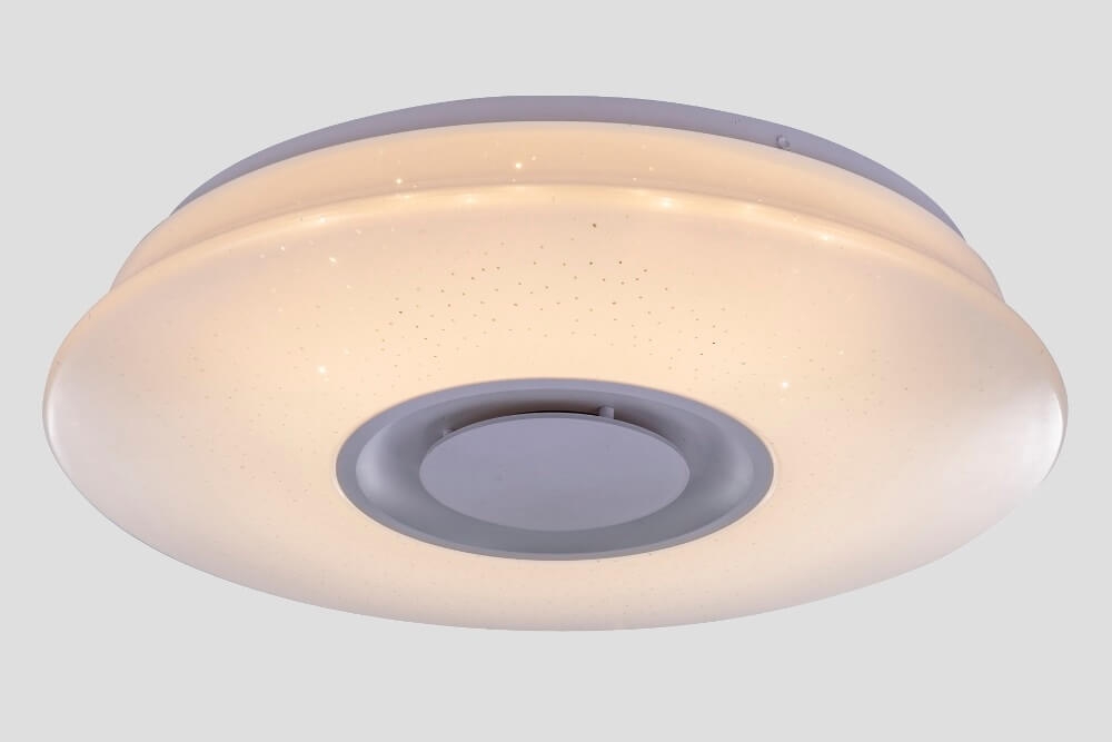 Plafondlamp MUSICA LED met luidspreker en bluetooth | Ø 36 cm