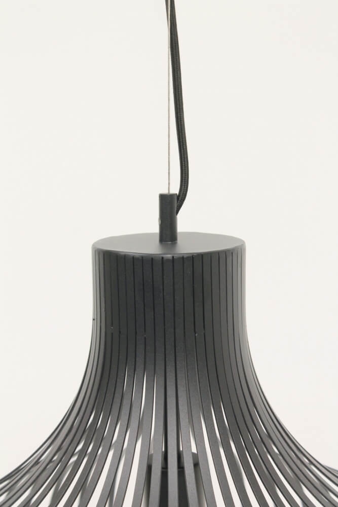 Sierlijke hanglamp GABRI XL zwart | Ø 60 cm
