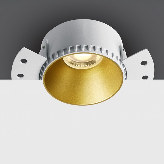 TRIMLESS ronde inbouwspot BATTY GU10 | Inbouwmodule