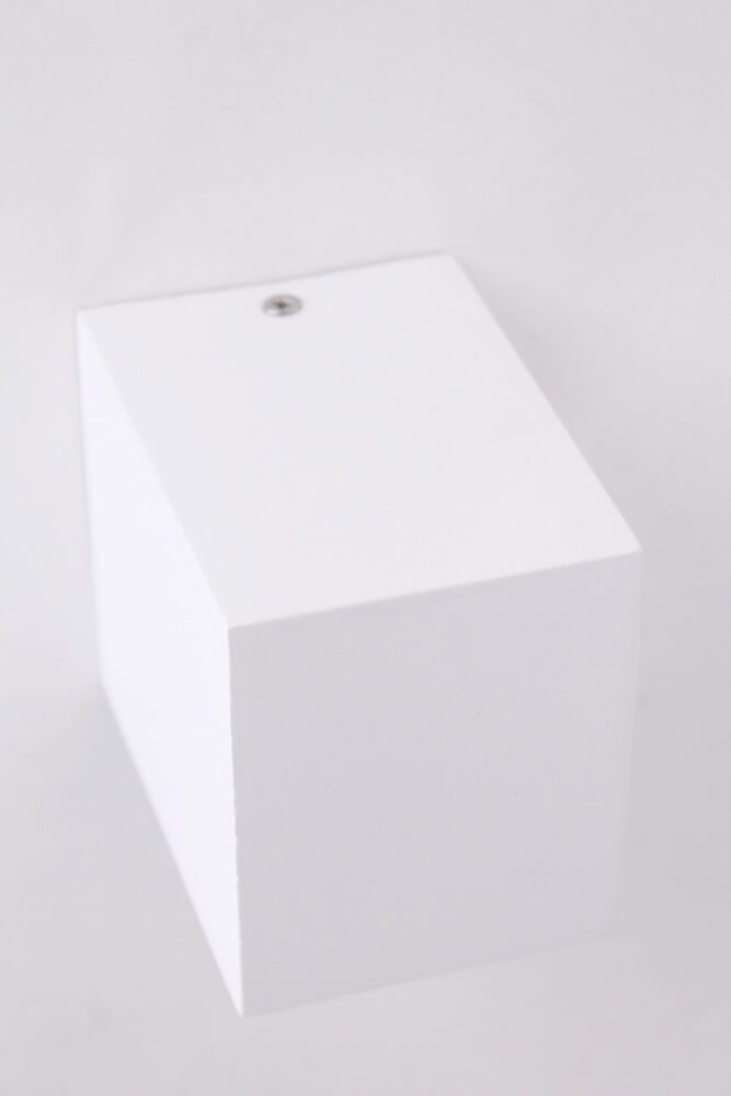 Buitenlamp / Wandlamp ZORA LED 1-lichts vierkant | Wit