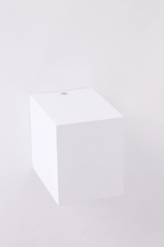 Buitenlamp / Wandlamp ZORA LED 1-lichts vierkant | Wit