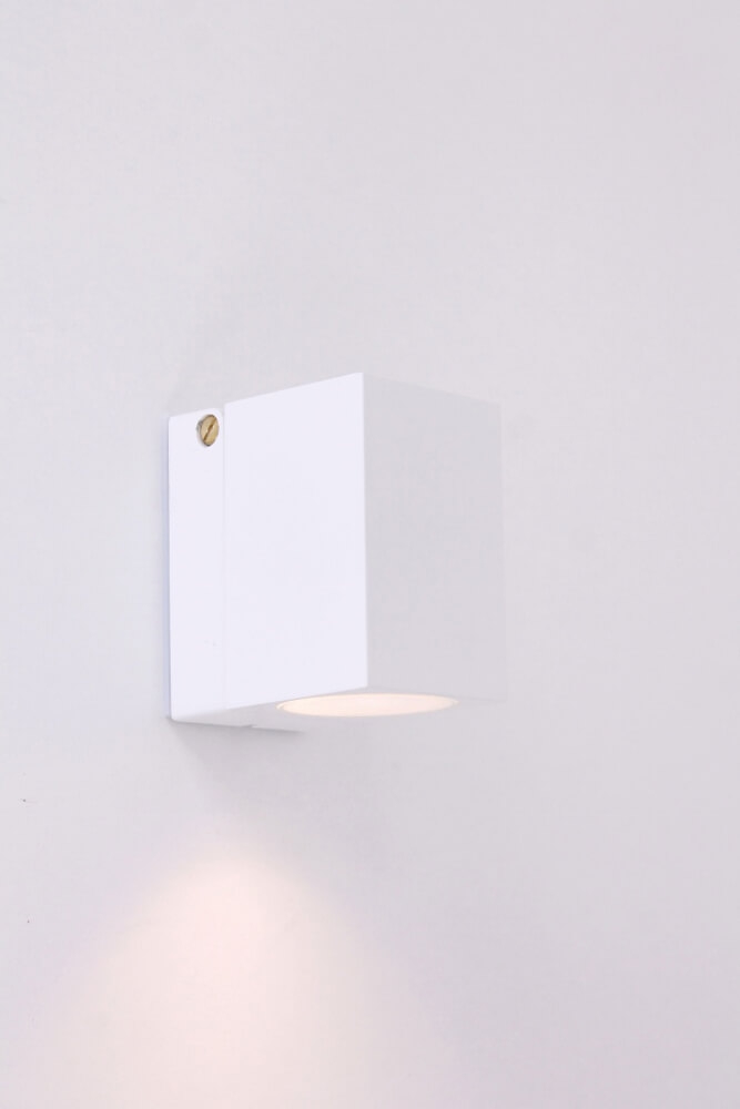 Buitenlamp / Wandlamp ZORA LED kantelbaar | Wit