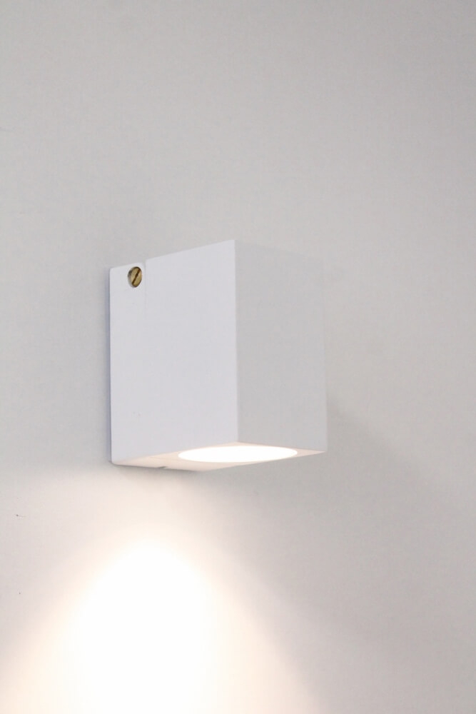 Buitenlamp / Wandlamp ZORA LED kantelbaar | Wit