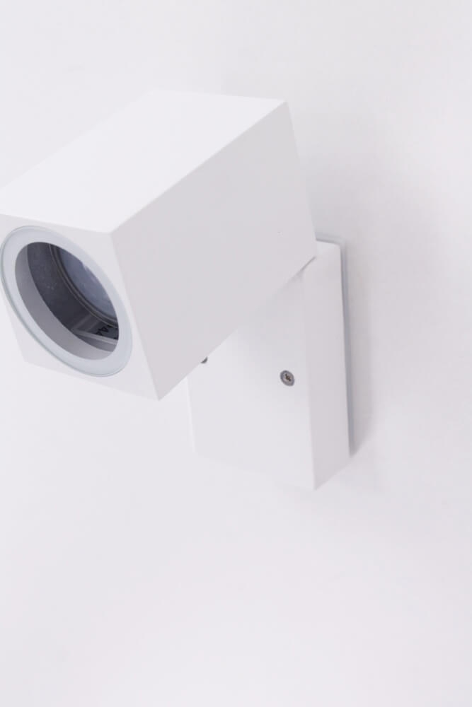 Buitenlamp / Wandlamp ZORA LED kantelbaar | Wit